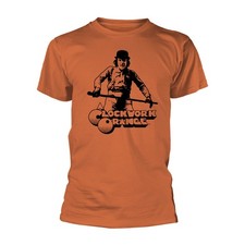 A Clockwork Orange Orange Tee Cane Official Tee T-Shirt Mens