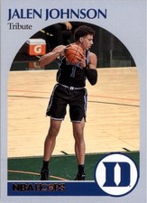 2021-22 Panini Chronicles Draft Picks Bronze #63 Jalen Johnson Hoops Retro - BSK