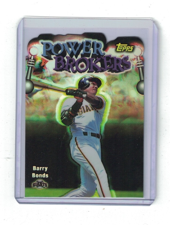 1999 Topps #PB12 Barry Bonds Power Brokers Refractors