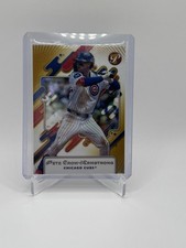 2025 Topps Pristine - Pete Crow-Armstrong #6 Gold Refractor 45/50 Cubs