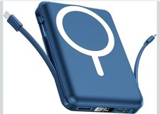 for Magsafe Portable Charger - 10000mAh Battery Pack for Magsafe with USB-C Cabl