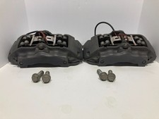 07-15 Audi Q7 04-10 Porsche Cayenne Brembo Front Calipers Set 6 Piston 18z Oem