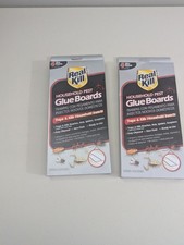 Real-Kill Glue Traps Roach Ant Spider Insect Pest Killer Boards Indoor 2-Pack