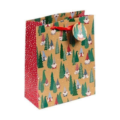 5055071513138 Torba na prezent Christmas Jolly Gonks Bunch L Puckator