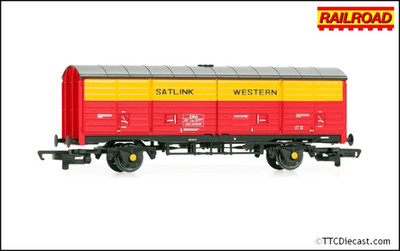 Hornby R60229 RailRoad Satlink Western, 45t ZRA Closed Van, KDC201003 Epoche 8 -