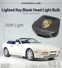 1985-1991 Porsche 944 Lighted Key Blank Head Light Bulb Genuine 94453804101