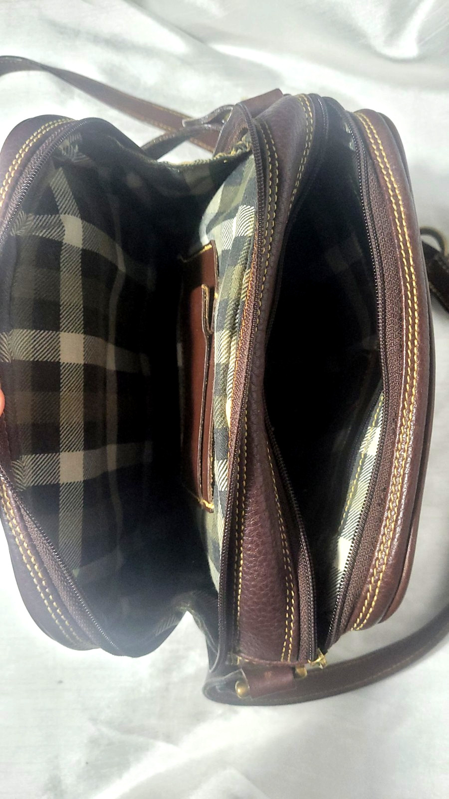 Mark Cross Country Crossbody Messenger Traveling Bag Men Fashion Genuine Leather