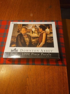 Pressman 1000 Piece Puzzle - Downton Abbey - Dowager Violet & Lady Mary - NEW