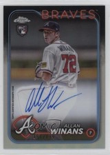 2024 Topps Chrome Rookie Auto Refractor 396/499 Allan Winans #RA-AWS Auto 15wb