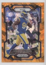 2023 Panini Prizm Rookies Orange Ice Prizm Desjuan Johnson #356 0c4