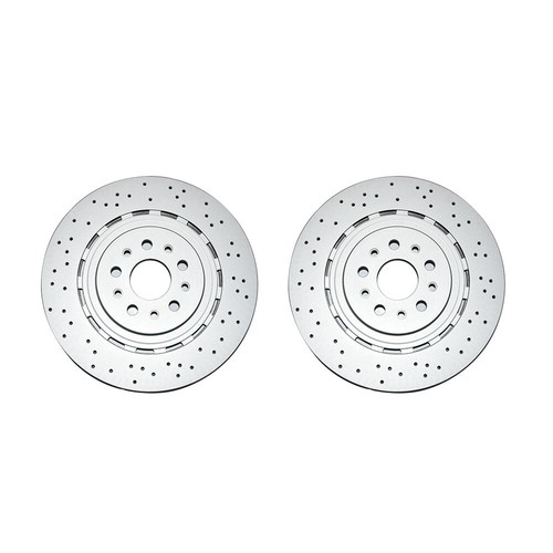 New For Maserati Ghibli Quattroporte Front Brake Rotors set of 2