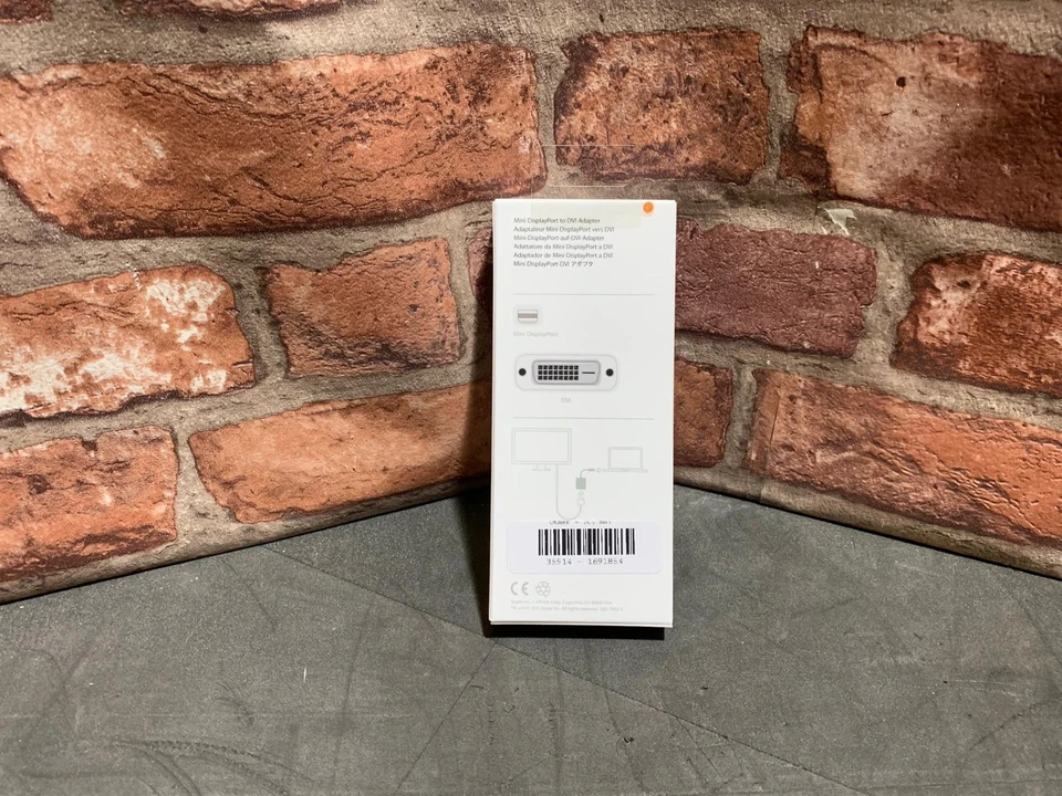 Brand new Genuine Apple Mini Display Port To DVI Adapter A1305 MB570Z/B - Image 2 of 4