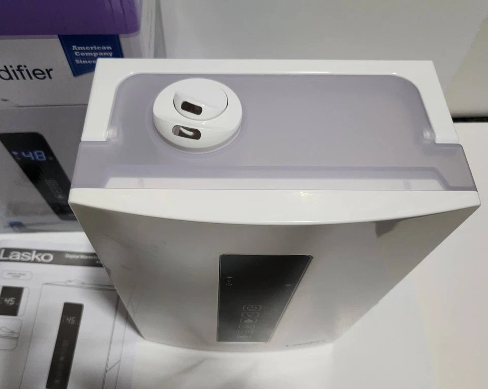 Lasko UH300 (White) - Warm & Cool Mist Ultrasonic Humidifier - Image 3 of 4