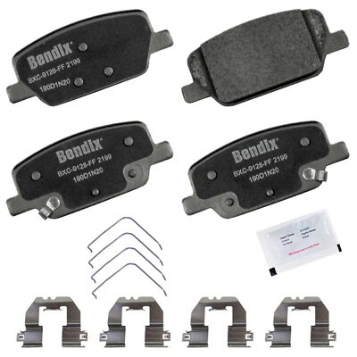 Disc Brake Pad Set-Priority One Ceramic BPR Bendix CFC2199