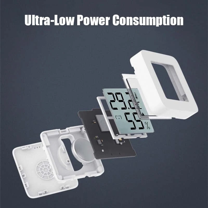 Digital LCD Thermometer Hygrometer Sensor Humidity Temperature Meter Room Indoor - Image 3 of 4