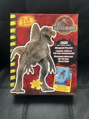 Rare Retired Jurassic Park 3 Puzzle 200 Piece Spinosaurus ...
