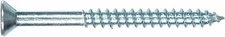 The Hillman Group 1920 8 X 5/8 in. Zinc Flat Head Slotted Wood Screw 54-Pack