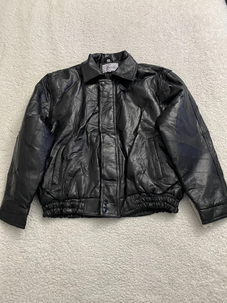 Fondini fashions shop leather jacket