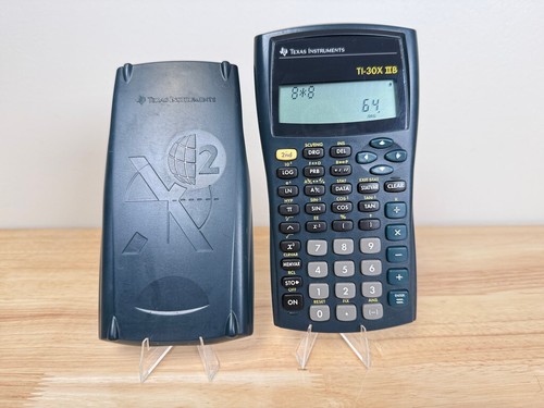 Texas Instruments TI-30XIIB Scientific Calculator w/ Cover + New Battery Tested! - Picture 9 of 10