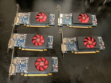Lot Of 5 Dell AMD Radeon HD Full height video graphics card J536J