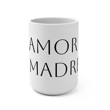 Mother and Son Ceramic Mug, Mommy and Me Coffee Cup, Mama mono y su hijo,