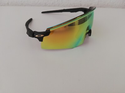 Sportsonnenbrille Oakley Encoder, Prizm Glas, Gold Grün 24 K, Neu und unbenutzt.