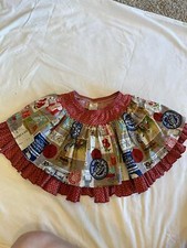 Persnickety size 7 postage stamp twirl skirt GB 12