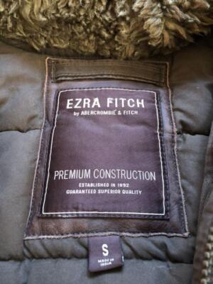 Abercrombie & Fitch EZRA FITCH Super Warm Vintage Jacket Brown S