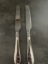 Set Of 2 Oneida Solid/Table Knife Avondale II Stainless Steel