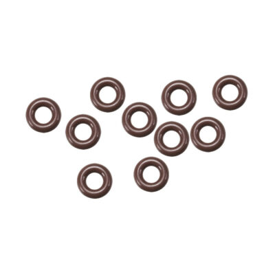 Fluorinated Rubber O-Rings 6.5x2.7x1.9mm Width, Gasket, Brown, 10pcs