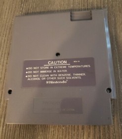 T&C Surf Designs Wood & Water Rage TESTED (NES, 1988) Nintendo Cartridge