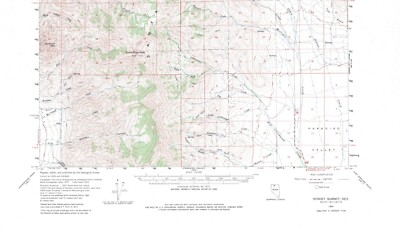 Hinkey Summit Quadrangle Nevada 1959 Topo Map USGS 1:62500 Topographic