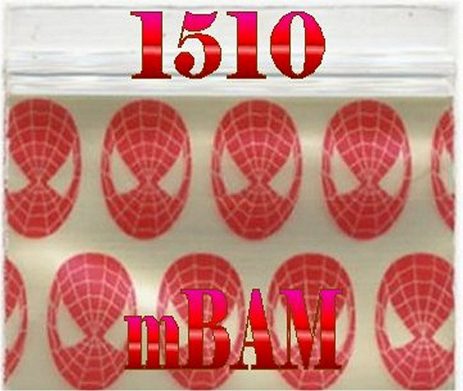 100 PACK  SHERO4  ALL SIZES Apple Zip Baggies 1010 TO 2020 Mini POLYBAGS