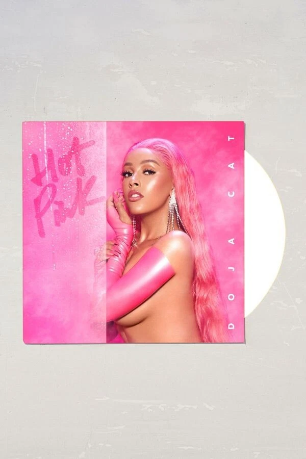 hot pink limited white vinyl doja cat
