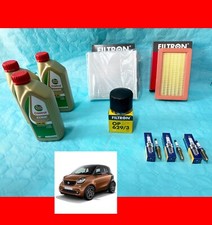 KIT TAGLIANDO + CANDELE SMART FORTWO COUPE CABRIO 453 14- 1.0 BENZINA CASTROL