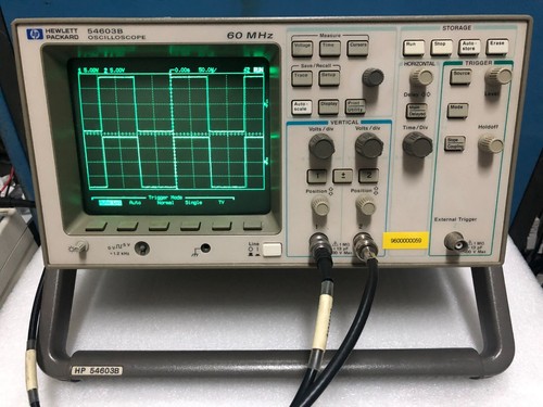 HP/Agilent 54603B 60MHz 2-Ch Oscilloscope with 54652A Parallel Interface Module - 第 1/7 張圖片