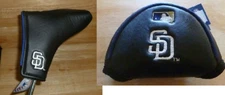San Diego Padres MLB Blade or Mallet Putter Golf Club Head Cover Embroidered