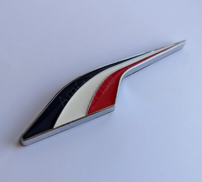 Chrom Frankreich Tricolore Flagge Heck Emblem für Citroen DS3 DS4 DS5 E-C4 C5 Kaktus