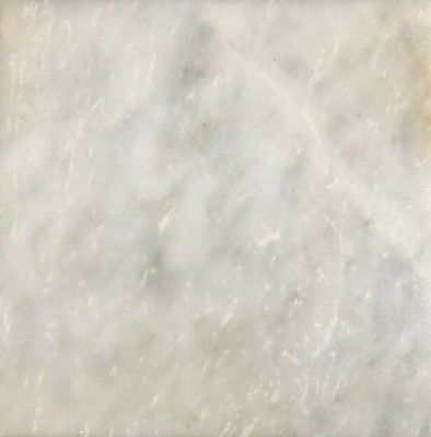 12x12 Tile White Marble Stone Honed Wall (50 Square Feet) T-76