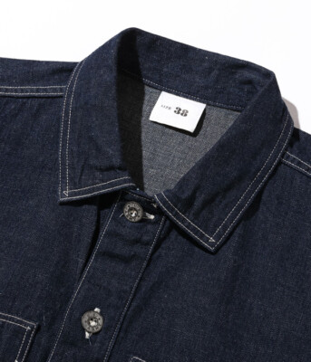 BUZZ RICKSON'S BR15301 U.S. ARMY DENIM PULLOVER JACKET BLUE DENIM