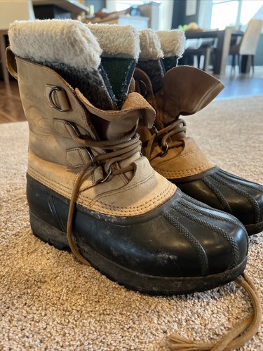 Sorel Caribou Winter Boots Size 8 Men 