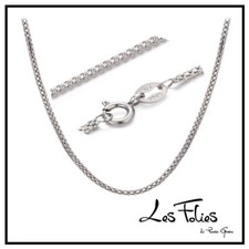 Collana Popcorn da 45cm o 55cm spessore 1,5mm in argento 925 - Les Folies
