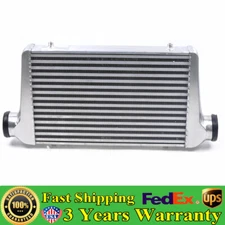 Universal 25"x12"x3" FMIC Aluminum Turbo Intercooler 3inch Inlet & Outlet NEW