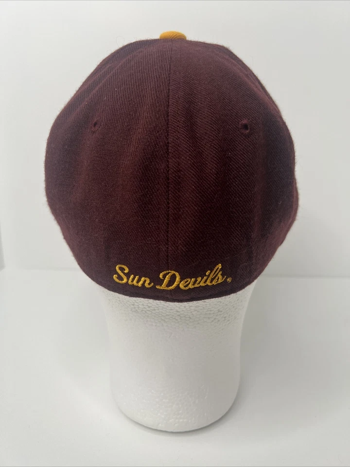 Arizona Sun Devils Har Zephyr Size 7 1/2 Fitted College Football Cap - Image 2 of 3