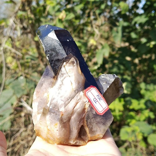 2,02 Pfund natürliche schwarze rauchige Cluster Quarz Kristall Reiki Heilung -0 - Bild 12 von 14