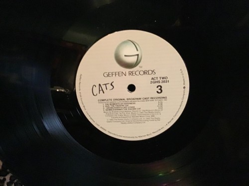 CATS * COMPLETE ORIGINAL BROADWAY CAST RECORDING DLB LP* PROMO * 1981 - Picture 6 of 8
