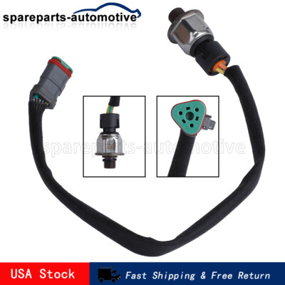 #ad #ad 224 4536 Pressure Sensor fits for Caterpillar On Highway Engines C7 C9 2244536 $19.52
