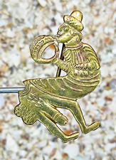 Medieval Badge Phallus, Pilgrim Badge SCA Replica, 14th Century Penis Brooch