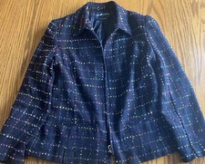 sag harbor blazer Black Colorful Accents