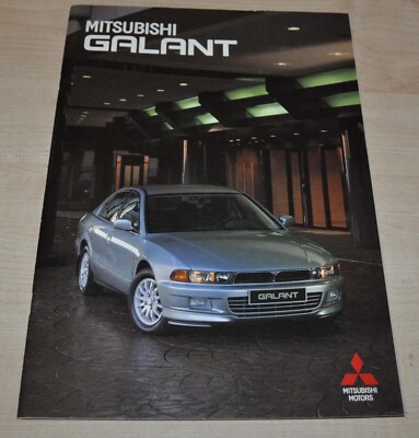 1998 Mitsubishi Galant Sales Brochure Prospekt RU | eBay
